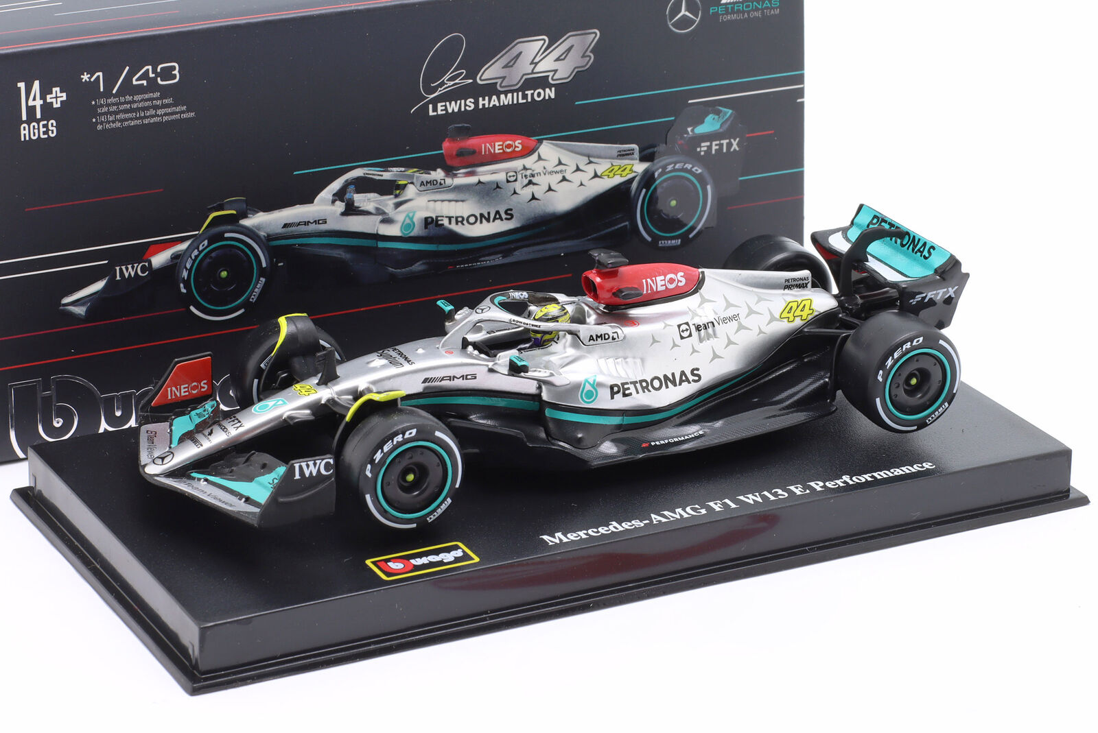Bburago 18-38066H Mercedes W13